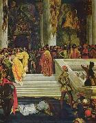 Eugene Delacroix Hinrichtung des Dogen Marin Faliero France oil painting artist